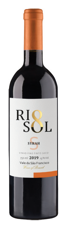 Rio Sol Syrah 2019 750ml - Vinhos Rio Sol